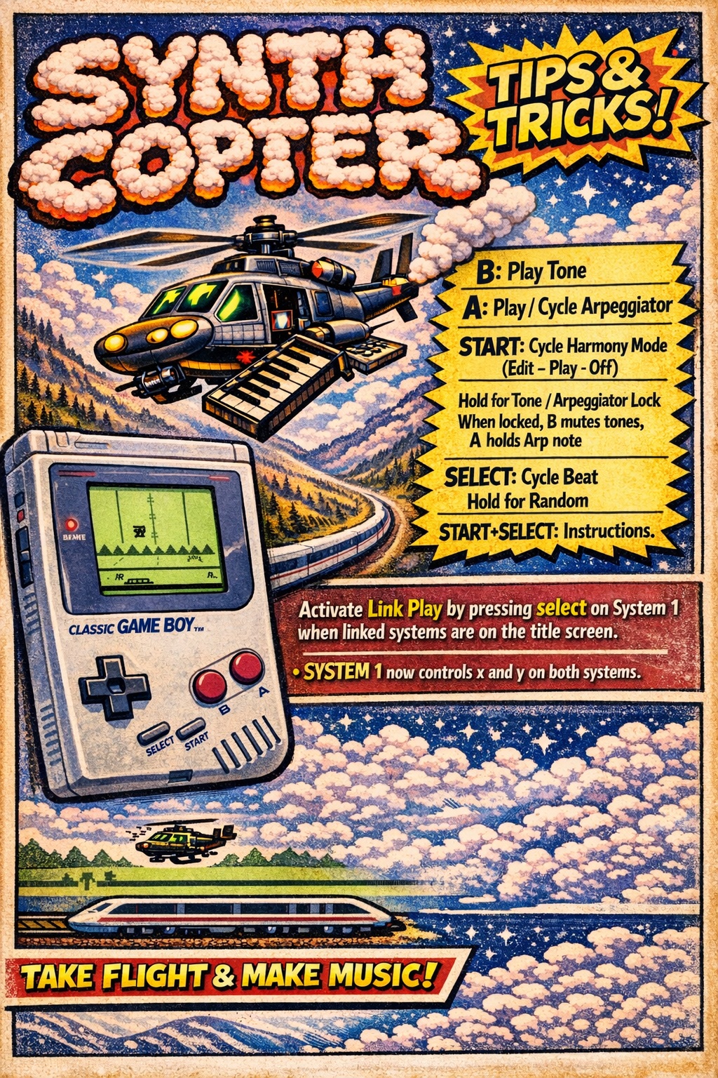 SynthCopter title artwork
